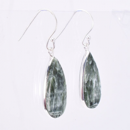 Cercei de argint cu pietre serafinit [1]