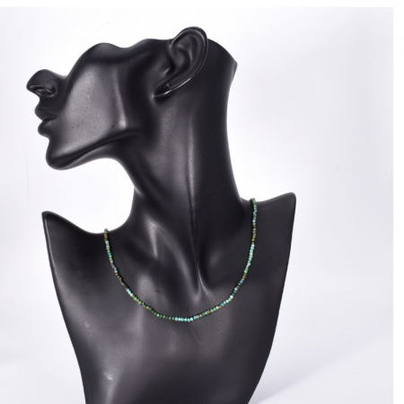 Colier argint crisocola 2.5 mm, lungime 45 cm [1]