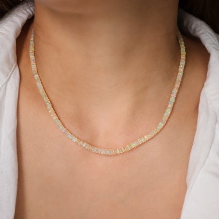 Colier argint cu opal etiopian [1]