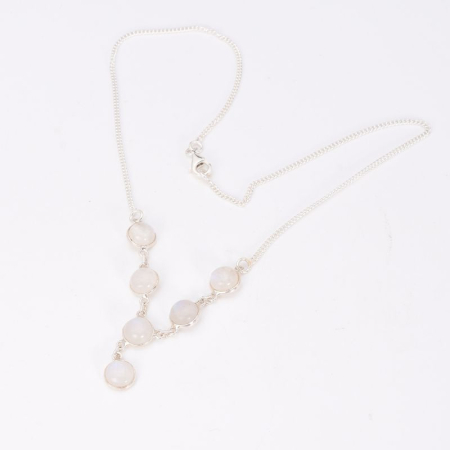 Colier cu piatra lunii din argint Soaptele Lunii [3]