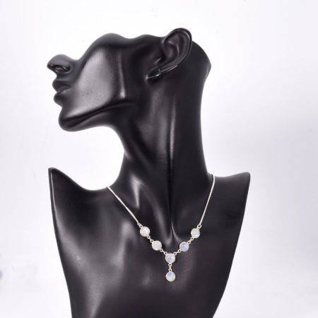 Colier cu piatra lunii din argint Soaptele Lunii [1]