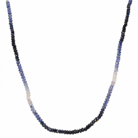 Colier de argint cu safir in degrade [0]