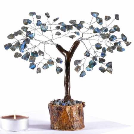 Obiecte Feng Shui - Copac cu 100 pietre labradorit