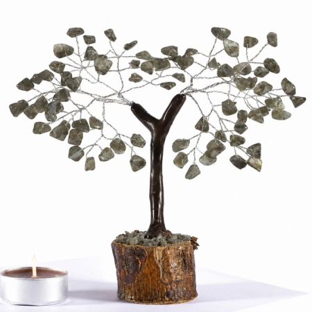 Obiecte Feng Shui - Copac cu 100 pietre labradorit
