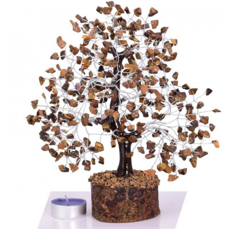 Copac cu 360 pietre semipretioase ochi de tigru [0]