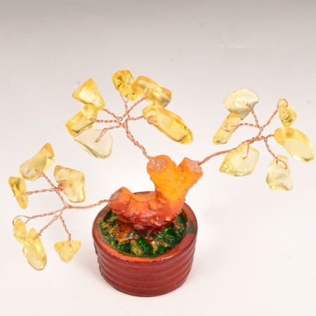 Copacel Feng Shui cu cristale de citrin [1]