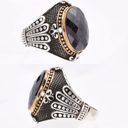 Inel argint barbati cu cubic zirconia Spirit Liber [1]