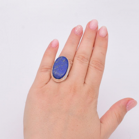 Inel argint cu lapis lazuli Privirea Cerului [1]