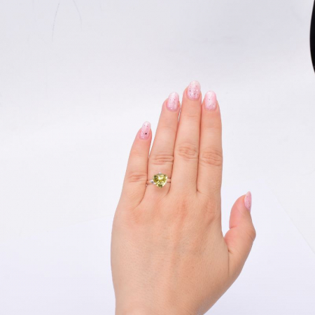 Inel argint cu lemon topaz Reflexii de Lamaie [2]