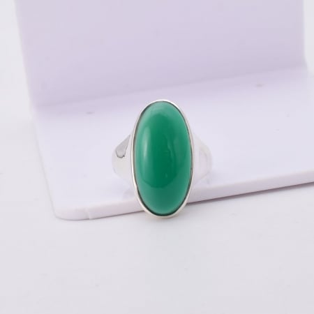 Inel argint cu onix verde Esenta Vietii [3]