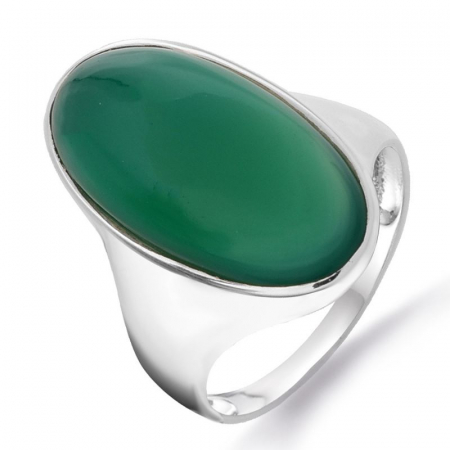 Bijuterii onix - Inel argint cu onix verde Esenta Vietii