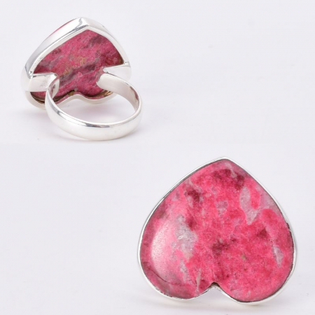 Inel argint cu thulit Inima Nordica [1]