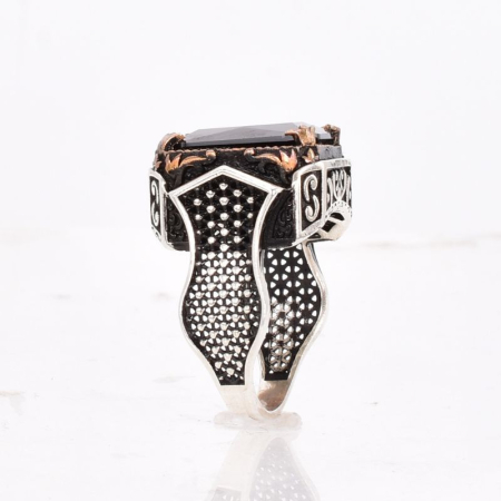 Inel argint unicat cu cubic zirconia Umbra Imperiala [3]