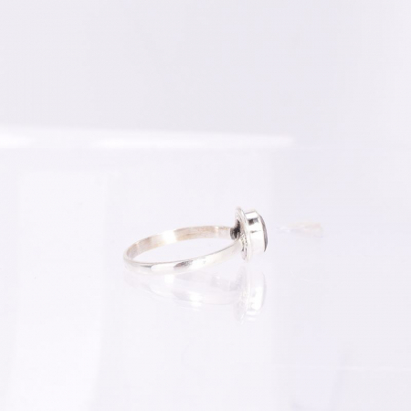 Inel de argint 925 cu iolit natural fatetat oval [1]