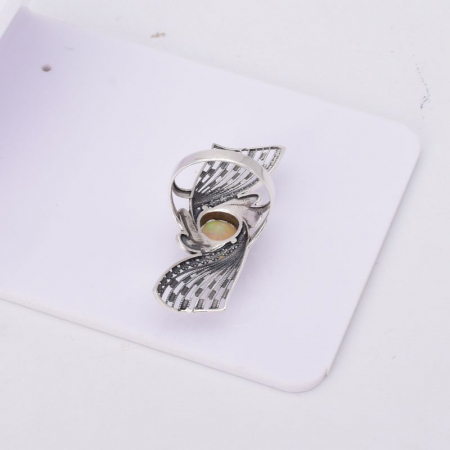 Inel de argint cu opal etiopian Fantezie [5]