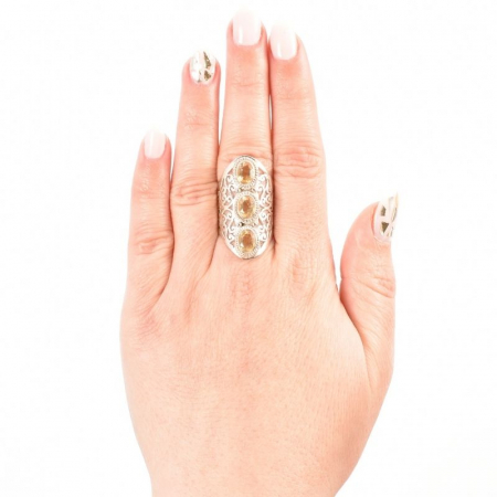inel-trio-cu-citrin-natural-din-argint-stil-boho-chic [5]
