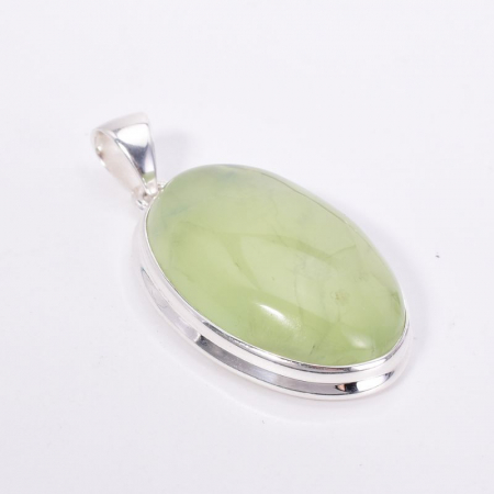 Pandantiv argint cu cristal natural prehnit [3]