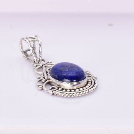 Pandantiv argint cu lapis lazuli Boho Elegance [3]