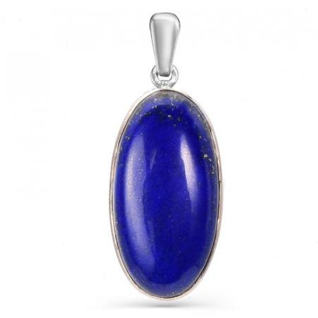 Pandantive pietre semipretioase - Pandantiv argint cu lapis lazuli Albastru Regal