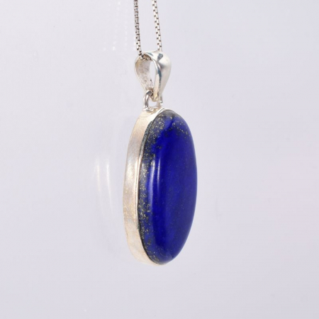Pandantiv argint cu lapis lazuli Albastru Regal [3]