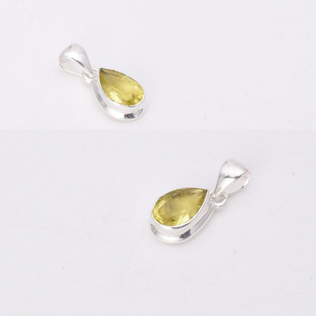 Pandantiv argint cu lemon topaz Rasfat Citric [3]