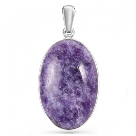 Pandantiv argint cu lepidolit Amurg Violet [0]