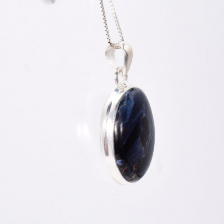 Pandantiv argint cu pietersit Vartejul Albastru [3]