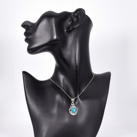 Pandantiv argint cu turcoaz Boho Elegance [1]