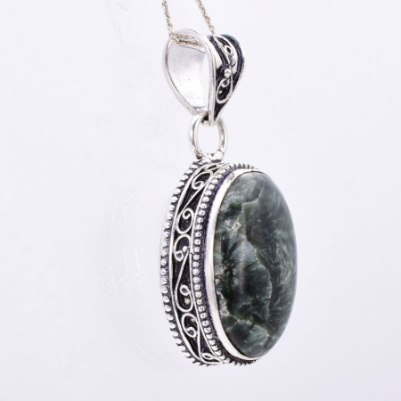 Pandantiv argint filigran cu serafinit [4]