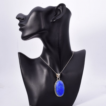 Pandantiv argint filigran statement lapis lazuli [1]