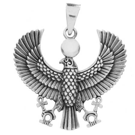 Colecția nouă Podoabele Mele - Pandantiv argint Horus - simbol soim