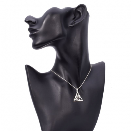 Pandantiv argint Ochiul lui Horus, triunghiular [1]