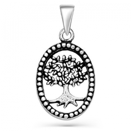 Pandantiv argint patinat Copacul Vietii [0]