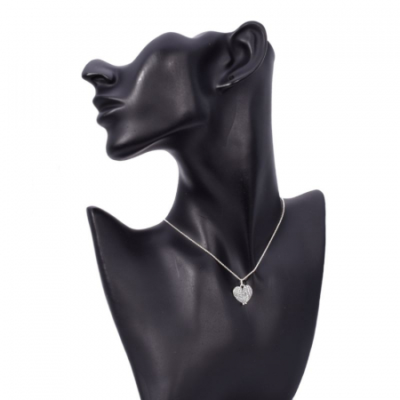 Pandantiv argint patinat Inima si Aripi de Inger [1]