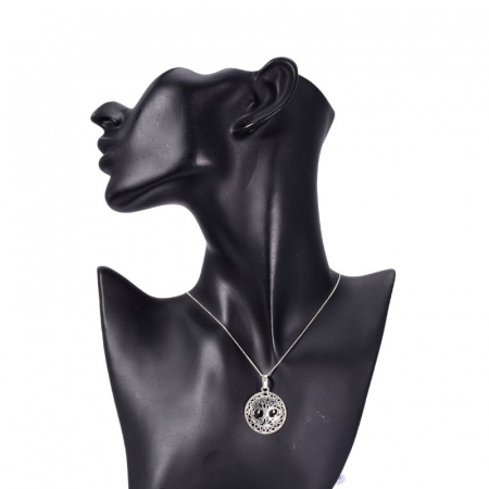 Pandantiv copacul vietii si nodul celtic din argint [2]