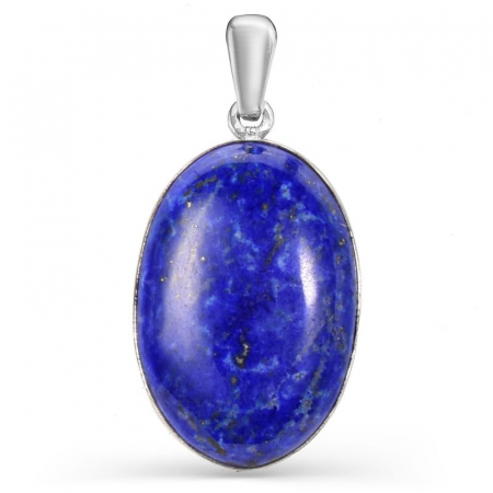 Pandantiv cu lapis lazuli din argint Albastru Regal [0]