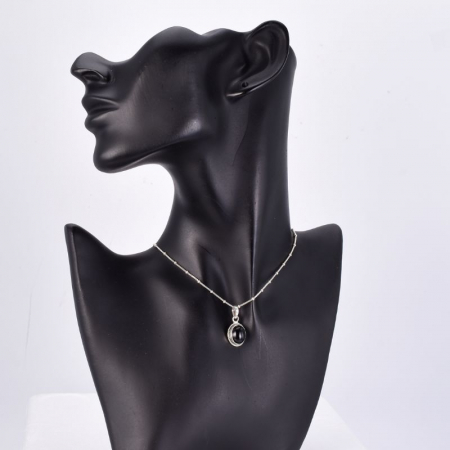 Pandantiv din argint cu onix negru [2]