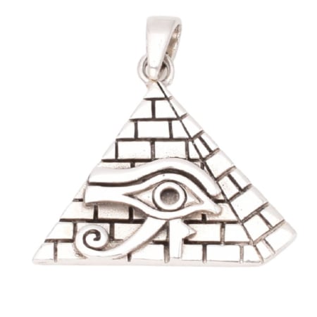 Colecția nouă Podoabele Mele - Pandantiv Ochiul lui Horus (Ra) - piramida din argint