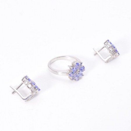 Set argint cu tanzanit [3]