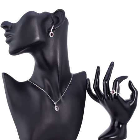 Set bijuterii argint cu rodolit [1]