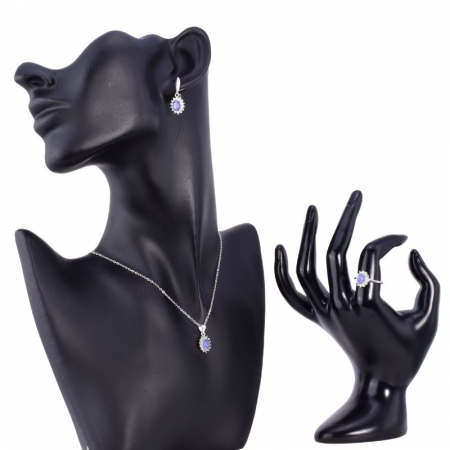 Set bijuterii argint cu tanzanit [1]