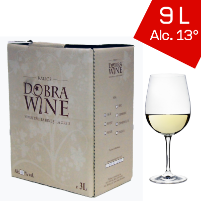 Vin Alb - Vin Alb Demidulce - Bag in box 9L