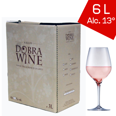Vin Rose - Vin Rosé Demisec - Bag in box 6L