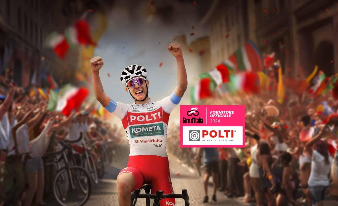 Polti, furnizor oficial al Giro d’Italia 2024