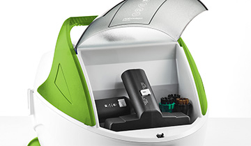 Compartiment frontal pentru accesorii