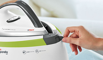 Sistem de blocare si depozitare sigura la Polti Vaporella Next VN18.45