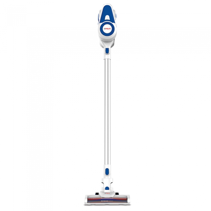 Aspirator Vertical fara Fir Polti Forzaspira Slim SR90, 2 in 1, Cyclonic, Autonomie lucru 40 min, 0.5 l, Perie Motorizata, Gri/Albastru [7]