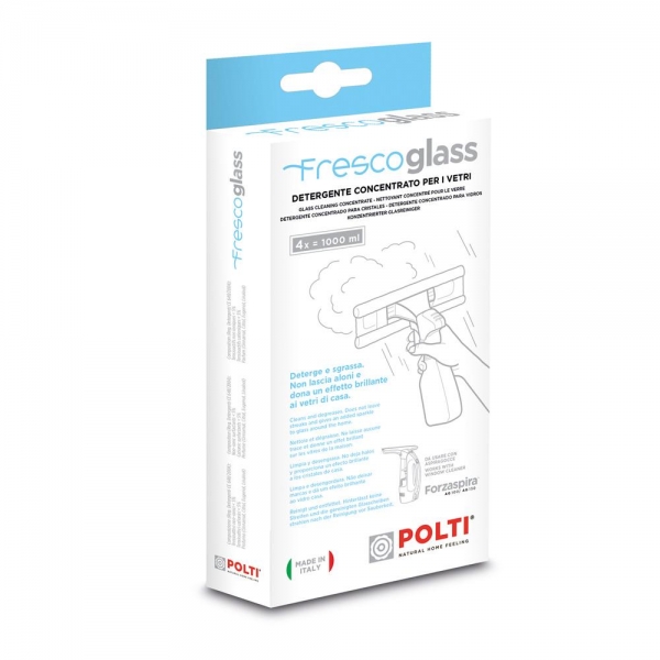 Detergent Geamuri Polti Frescoglass, Compatibil cu Forzaspira AG 100 AG 130