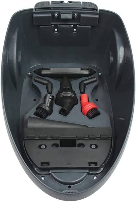 Aparat de Curatat cu Abur Polti Vaporetto Smart 30 R, Emisie Abur 85 g/min, Presiune Abur 3 BAR, 1800 W, Alb/Rosu [10]