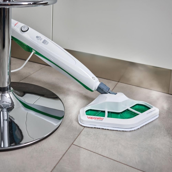 Mop cu Abur Polti Vaporetto SV 400 Hygiene,1500 W, 2.4 Kg, Alb/Verde [6]